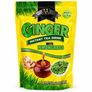 Ginger Instant Tea with Lemon Grass (180g)