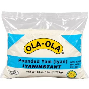 Ola Ola pounded yam 5lb